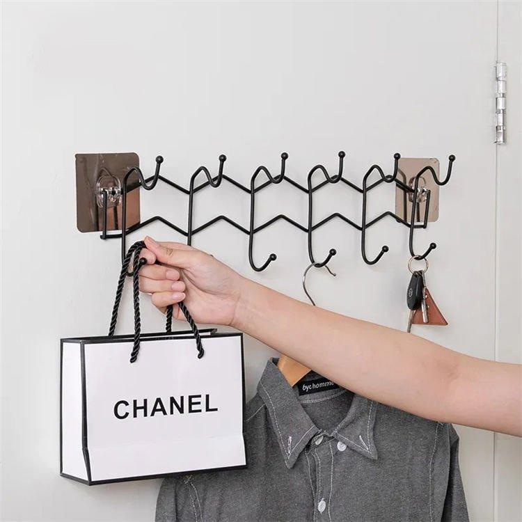 簡 ウォールハンガー ウォールシェルフ ハンガー 壁掛けフック コートハンガー ハンガーラック 壁掛けハンガー ウォールラック