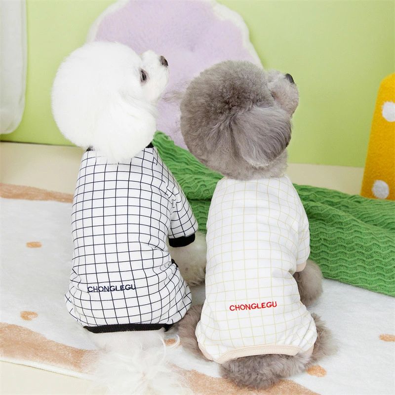 ペットウェア 猫 春夏新作 快適 軽量 ペット リラックス ホームウェア 四足 四足パンツ ドッグ