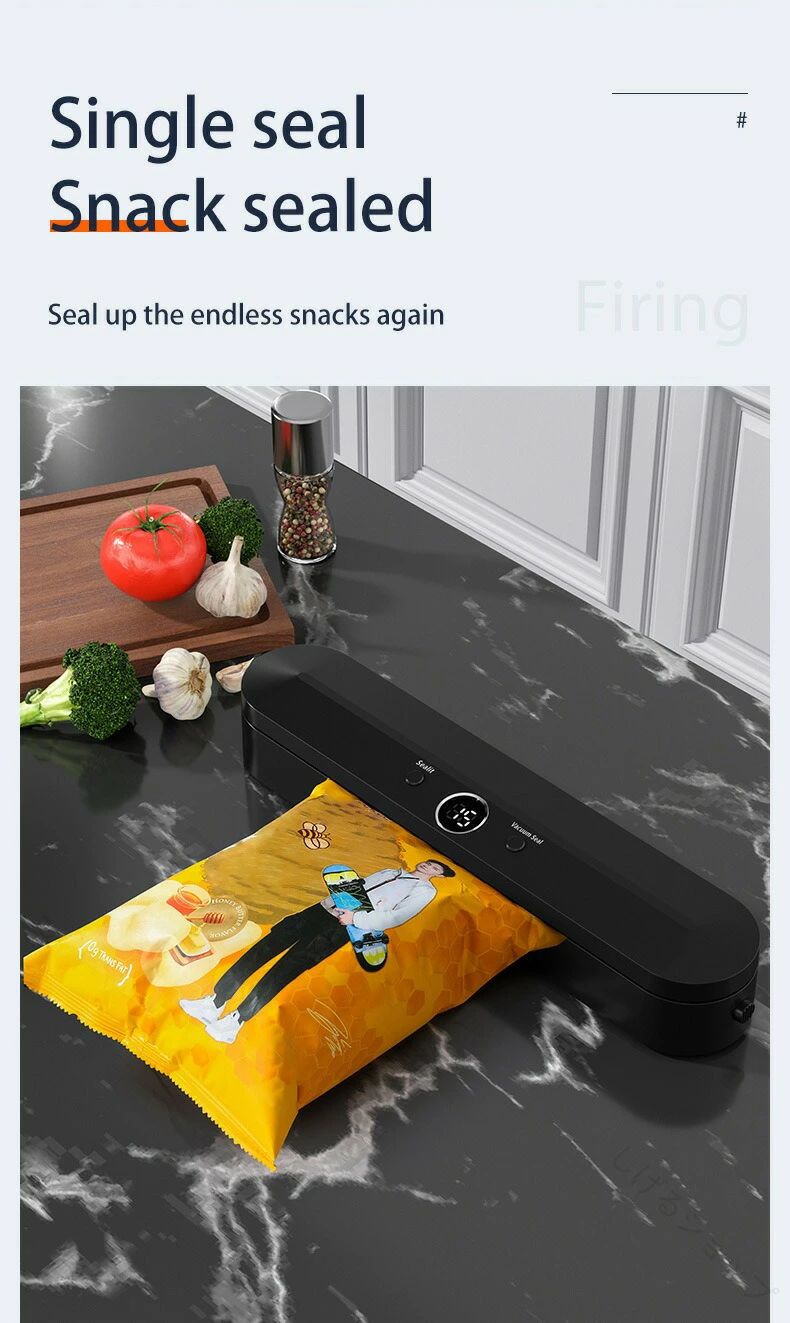 超強抽気で極致真空鮮度保持 自動真空パック機 時間節約も可能な食品保存機器 食材の鮮度を長時間維持 ..