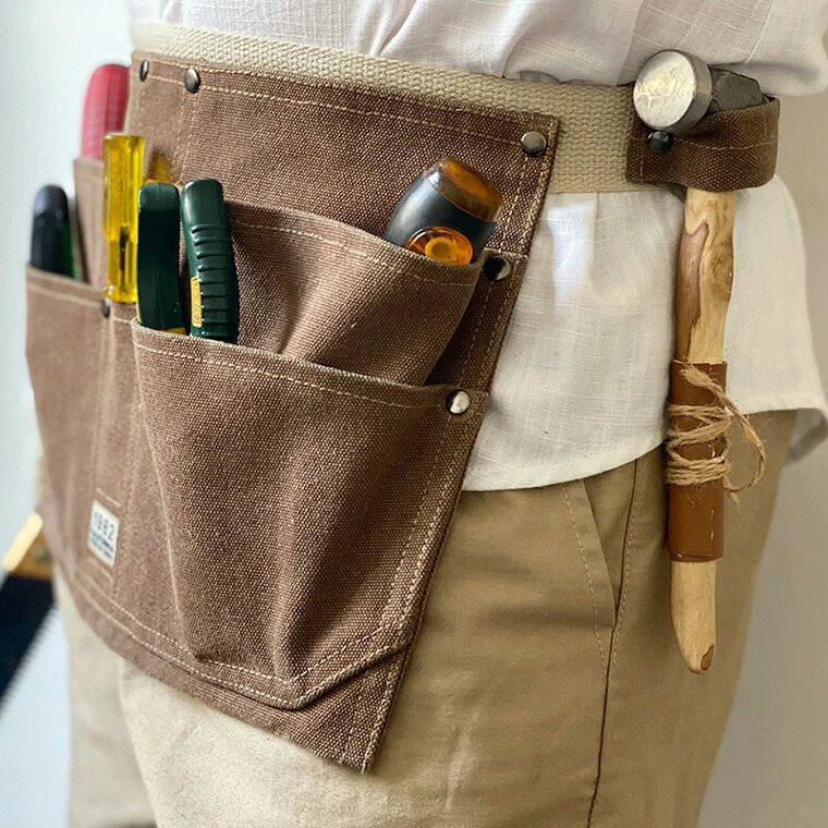 仕事用 オン?オフ問わず様々な働くシーンで使える！ツールバッグ エプロンバッグ ...