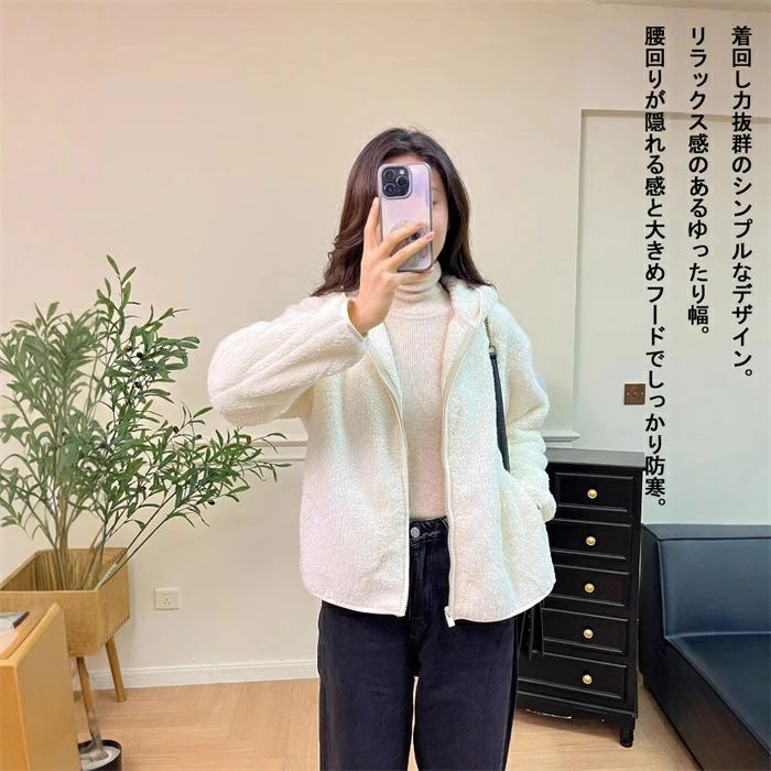 おしゃれ レディース ジャケット スウェット あったか フォーマル ボアジップパーカー 春秋冬 大きいサ 長袖 コート ショート丈