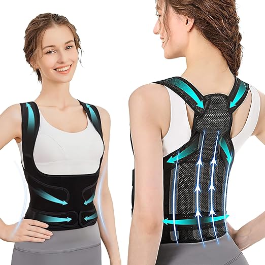 伸縮性 猫背ベルト 通気性 装着簡単 背筋ベルト 姿勢ベルト 美姿勢 男女兼用 加圧 姿勢サポーター 脱着簡単