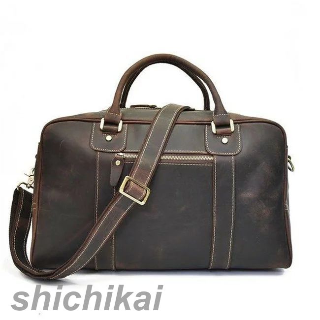 レザー トラベルバッグ トラベルバッグ 2泊 本革 大容量 ショルダーバ メンズ 機内持ち込み 2way 牛革 ボストンバッグ ゴルフ鞄