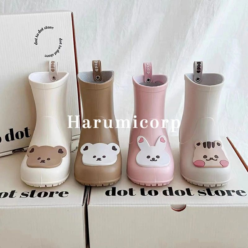 キッズ キッズ靴 子供靴 レインブーツ 雨靴 キッズシューズ ベビー アニマルパターン女の子 シューズ ..