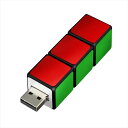 グリーンハウス キューブ形USBメモリー 4GB GH-UFD4GRBC