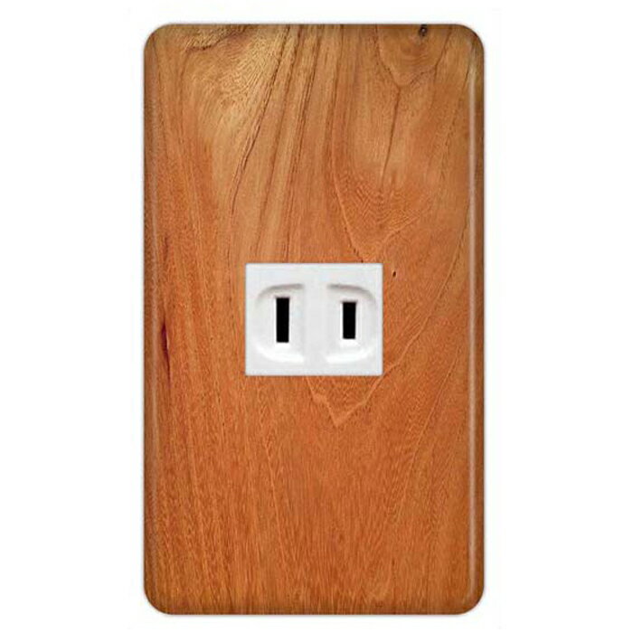 ドレスマ【1口用】木目調 ウッド 木 【コスモシリーズワイド21対応】 コンセントカバー コンセントプレート スイッチカバー スイッチプレート おしゃれ デザイン 交換用 1口 2口 3口 5口 6口