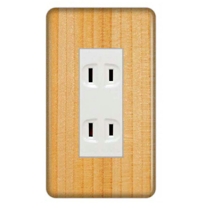 ドレスマ【3口用】木目調 ウッド 木 【コスモシリーズワイド21対応】 コンセントカバー コンセントプレート スイッチカバー スイッチプレート おしゃれ デザイン 交換用 1口 2口 3口 5口 6口