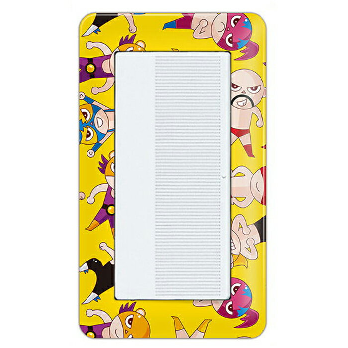 ドレスマ【スイッチ用】キャラクター 漫画 アート 【コスモシリーズワイド21対応】 コンセントカバー コンセントプレート スイッチカバー スイッチプレート おしゃれ デザイン 交換用 1口 2口 3口 5口 6口