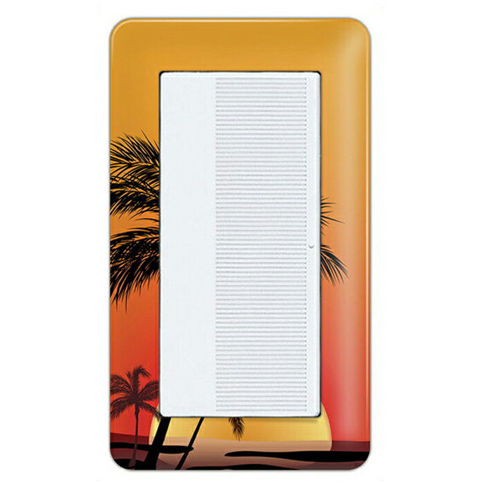 ドレスマ【スイッチ用】サマー 海 真夏 ビーチ 【コスモシリーズワイド21対応】 コンセントカバー コン..