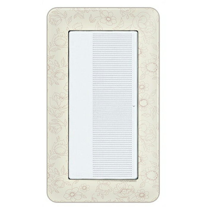 ドレスマ【スイッチ用】フラワー 花 かわいい 【コスモシリーズワイド21対応】 コンセントカバー コンセントプレート スイッチカバー スイッチプレート おしゃれ デザイン 交換用 1口 2口 3口 5口 6口