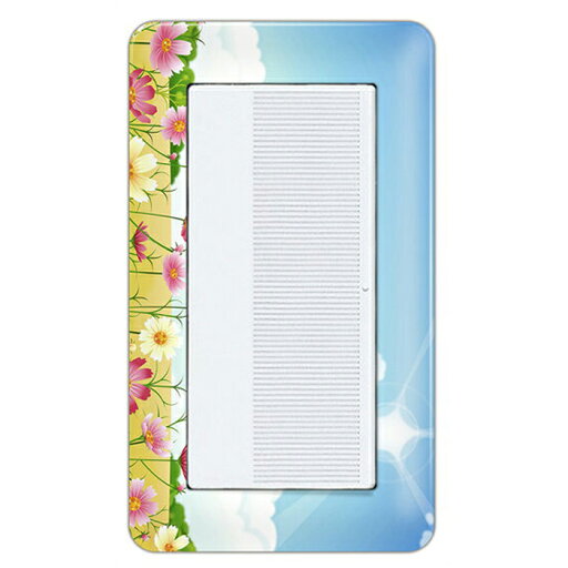ドレスマ【スイッチ用】フラワー 花 かわいい 【コスモシリーズワイド21対応】 コンセントカバー コンセントプレート スイッチカバー スイッチプレート おしゃれ デザイン 交換用 1口 2口 3口 5口 6口 ドレスマ【スイッチ用】フラワー 花 かわいい 【コスモシリーズワイド21対応】 コンセントカバー コンセントプレート スイッチカバー スイッチプレート おしゃれ デザイン 交換用 1口 2口 3口 5口 6口