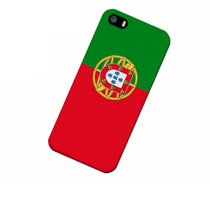 iPhone SE/5s/5 アイフォン エスイー ファイブエス ケース 国旗 ポルトガル スマホケース スマホカバー ハードケース ハードカバー case 携帯 カバー 携帯ケース IP5S-12FG371