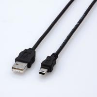 【代引不可】【エレコム】【ELECOM】エコUSBケーブル(A-miniB・3m) USB-ECOM530