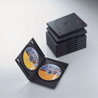 ■増え続けるDVDの収納に便利!軽くて割れにくいポリプロピレン樹脂製。分類に便利な背ラベル&シアイコンール付き。2枚収納、お得な10枚組。［特徴］■標準の厚みで2枚収納可能。 ■分類に便利な背ラベル&アイコンシール付。 ■ワンプッシュ式で取り出しカンタン。DVDに無理な力がかかりません。 ■ブックレットも収納できます。内寸(W)122×(D)2.5×(H)185mm ■軽くて割れにくいポリプロピレン樹脂製。 ■セルDVDとサイズを揃えてスッキリ収納。 ■オリジナルDVDの収納に最適。 ■インデックスカードも収納できます。(272×182mm)≪商品の概要≫■サイズ：W136mm×D15mm×H191mm■重量：76g■材質：PP(ポリプロピレン)■カラー：ブラック■収納枚数：CDまたはDVD2枚■入り数：10■インデックスシール：○■その他：インデックスシール=3シート(背ラベル12枚、アイコンシール42枚)