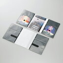 【代引不可】エレコム 市販ディスク圧縮ケース/DVD/2枚収納/10枚/ブラック CCD-DP2D10BK