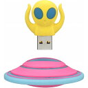 宇宙人USBメモリー イエロー GH-UFDAL8G-YL