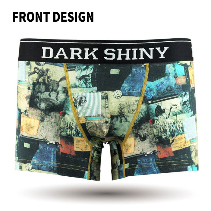 ãƒ¡ãƒ³ã‚ºãƒœã‚¯ã‚µãƒ¼ãƒ‘ãƒ³ãƒ„DARKSHINYPatchworkRealPrintingäººæ°—ãƒ¡ãƒ³ã‚ºç”·æ€§ä¸‹ç€ã‚¢ãƒ³ãƒ€ãƒ¼ã‚¦ã‚§ã‚¢ãƒ‘ãƒ³ãƒ„ã‚¤ãƒ³ãƒŠãƒ¼ãƒ¡ãƒ³ã‚ºä¸‹ç€ãƒ—ãƒ¬ã‚¼ãƒ³ãƒˆãƒ€ãƒ¼ã‚¯ã‚·ãƒ£ã‚¤ãƒ‹ãƒ¼HOOR14