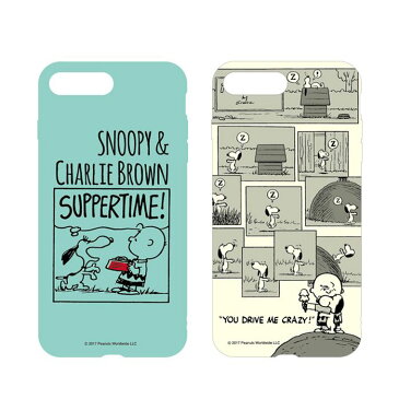 iPhone8Plus/7Plus/6sPlus/6Plus対応 ソフトケース ピーナッツ PEANUTS SNOOPY スヌーピー iPhone ケース カバー キャラクター グルマンディーズ SNG-195