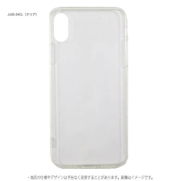 iPhone XS iPhone X 対応 iPhoneXS iPhoneX 5.8インチモデル ケース カバー 背面ガラスケース 表面硬度9H クリアタイプ 高透明度 藤本電業 J18S-04CL
