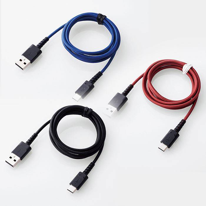 【代引不可】ケーブル USB Type-C 充電ケーブル 通信ケーブル 1.2m 120cm 高耐久 3A対応 超急速充電 断線に強い高耐久ケーブル Certifi..