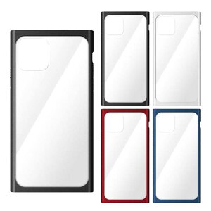 iPhone 11 Pro 5.8インチ iPhone11Pro 対応 ケース カバー クリアガラスタフケース スクエア型 硬度9H ハイブリッドケース PGA PG-19AGT****