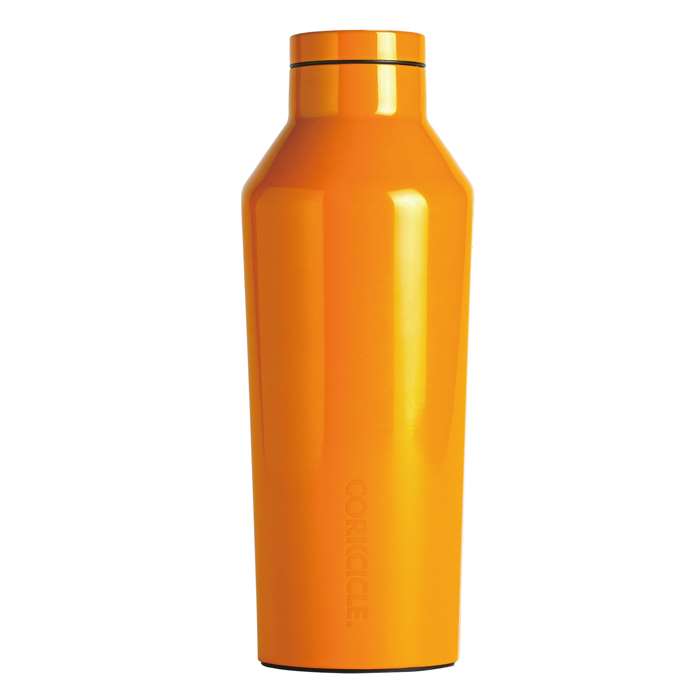 コークシクル 水筒 ステンレスボトル 270ml 直飲み 保冷ボトル 保温ボトル CORKCICLE DIPPED CANTEEN Clementine 9oz 270ml オレンジ 保冷 保温 ボトル 水筒 通勤 通学 レジャー アウトドア おしゃれ プレゼント ギフト CORKCICLE 2009DCL