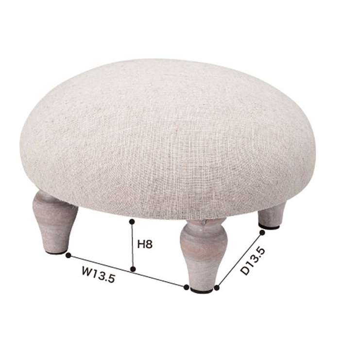 【北海道・沖縄・離島配送不可】【代引不可】スツール 丸型 ラウンド 椅子 チェア プチスツール インテリア 家具 おしゃれ 丸 ナチュラル 東谷 COL-002 [2]