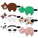 どうぶつクリップペン くびふりノック 油性ボールペン 文房具 クリップペン 動物 アニマル 筆記用具 文具 かわいい 新生活 新入学 エポックケミカル 40*-...