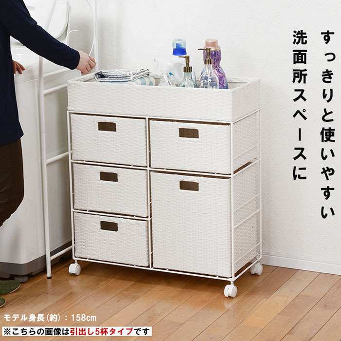 【北海道・沖縄・離島配送不可】【代引不可】ランドリーチェスト 引き出しラック ...