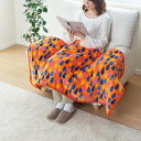 ホットブランケット サンセットオレンジ 約70cm×140cm Hot Blanket 電気ひざ掛け 北欧テイストのデザインがお洒落 Sugibo SB20B12(SO)