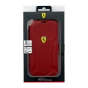 iPhone14 P[X Jo[ FERRARI tF[ {v+}CNt@Co[ 蒠^P[X bh RED ubN^Cv GA[WFC FEBKP14SRBUR