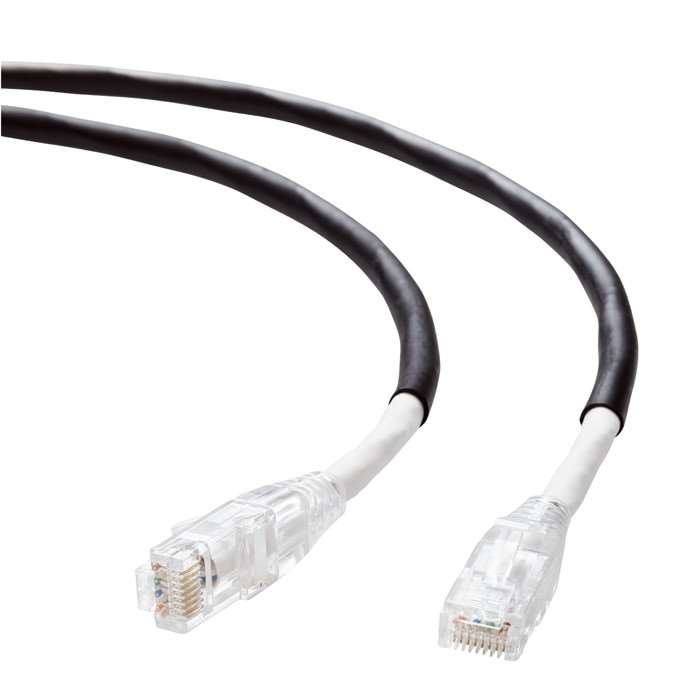 【沖縄・離島配送不可】【代引不可】LANケーブル CAT6A 80m 屋外用 PoE++ 対応 高速 10Gbps ストレート 耐候性 雨・日光に強い イーサネットケーブル RJ45 RoHS指令準拠 ブラック エレコム LD-GPAOS/BK80