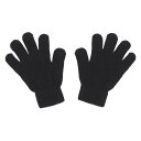 こども用 カラーのびのび手袋 黒 10双組 ブラック カラー手袋 キッズサイズ こどもサイズ 運動会 ダンス 発表会 イベント アーテック 18165