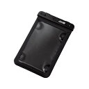 【代引不可】タブレットケース 防水ケース 汎用 IPX8 吸盤付き ブラック 7.0~8.3インチ対応 タブレット用防水ケース お風呂用 エレコム TB-WPSB08BK
