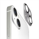iPhone15 iPhone15Plus 対応 カメラフルプロテクター アルミ シルバー PGA PG-23ACLG10SV(2)
