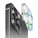 iPhone15Pro iPhone15ProMax 対応 カメラフルプロテクター オーロラ シルバー PGA PG-23BCLG07SV(2)