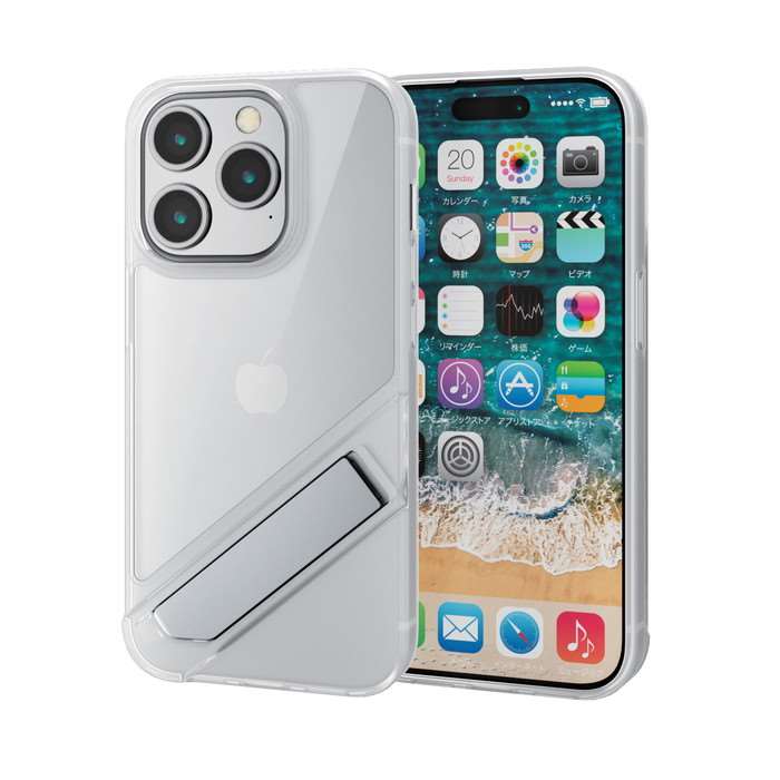 ԲġiPhone 15 Pro   ϥ֥å С ׷ۼ ɵǽ ꥢ 쥳 PM-A23CHVST1CR