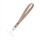 【即日出荷】スマートフォン ハンドストラップ WRISTY MULTI STRAP PUレザータイプ ベージュ スマホストラップ LEPLUS NEXT LN-HS02BG(2)