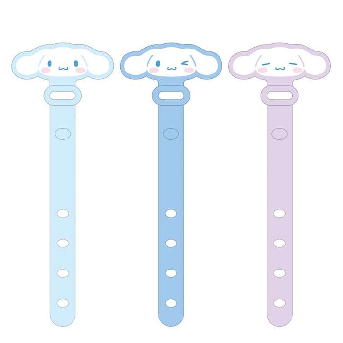 【即日出荷】サンリオキャラクターズ ケーブルバンド 3Pセット シナモロール SANRIO キャラクター グルマンディーズ SANG-398CN