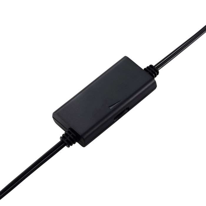 【代引不可】PC スピーカー 有線 音声φ3.5mm 電源USB-A 小型 ステレオ 最大出力4W(2W+2W) アンプ内蔵 ボリュームコントローラー付 モニタースピーカー ブラック エレコム MS-P08U2BK konan-11392753 やるCAN サンプル画像2