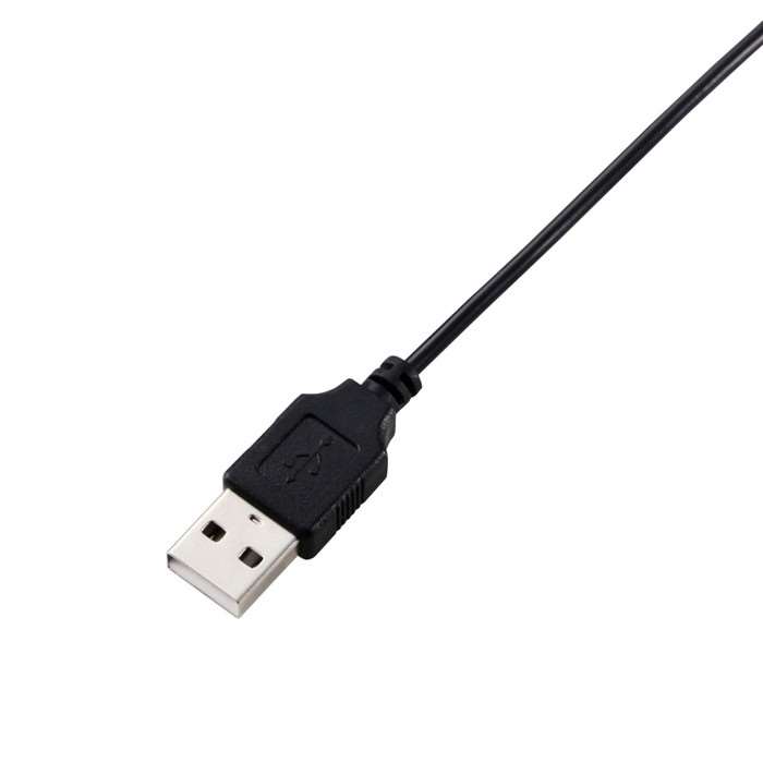 【代引不可】PC スピーカー 有線 USB-A接続 小型 ステレオ 最大出力4.4W(2.2W+2.2W) アンプ内蔵 ボリュームコントローラー付 モニタースピーカー ブラック エレコム MS-P08USB3BK konan-11392754 やるCAN サンプル画像3