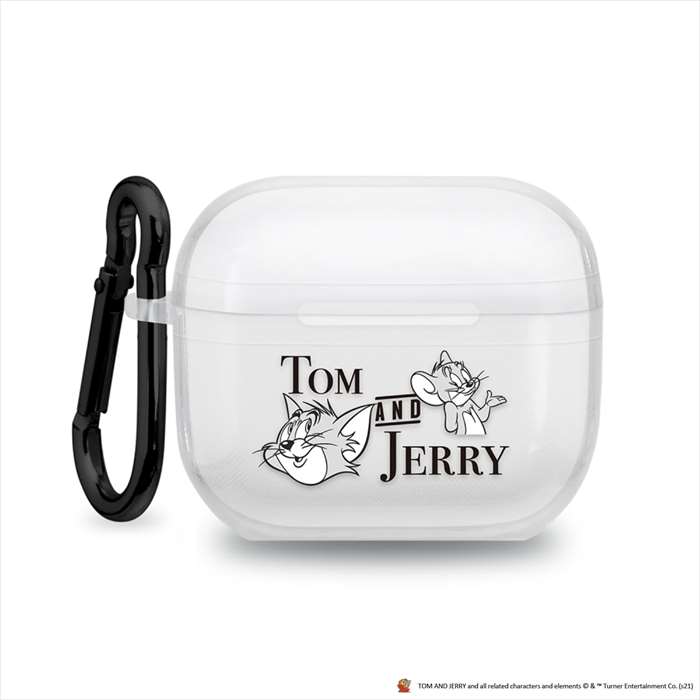 SEARCH WORD：AirPods 第3世代 エアーポッズ エアポッズ ケース カバー ソフト TPU 熱可塑性ポリウレタン ソフトケース ソフトカバー TPUケース TPUカバー ワーナーブラザース キャラクター トムとジェリー トム&ジェリー トムジェリ かわいい カワイイ 可愛い商品概要：「トムとジェリー」デザインのAirPods 第3世代用 抗菌ソフトクリアケースです。デザインは、トムとジェリー/モノトーン(JAN：4573540874067/品番：PG-WAP3TP03TAJ)です。菌の繁殖を抑えるSIAA（抗菌製品技術協議会）規格準拠の抗菌加工が施されたTPUのみで成型しAirPodsを細菌から守り、清潔に保ちます。装着したままケーブルでの充電はもちろんワイヤレス充電も可能です。使い勝手の良いカラビナ付きで持ち運びにも便利です。商品仕様：■メーカー：PGA■JANコード：4573540874067■商品名：AirPods 第3世代 トムとジェリー ソフトケース トムとジェリー/モノトーン 抗菌加工 カラビナ付 TPU ワイヤレス充電可能 エアポッズケース■型番：PG-WAP3TP03TAJ■デザイン、型番など：トムとジェリー/モノトーン(JAN：4573540874067/品番：PG-WAP3TP03TAJ)■対応機種：AirPods 第3世代■商品サイズ：W58×H50×D25mm/19g■パッケージサイズ：W100×H140×D30mm/54g※商品概要、仕様、サービス内容及び企業情報などは商品発表時点のものです。※最新の情報に関しましては、メーカーサイトをご覧ください。※発売前予約商品についてはメーカーの商品製造数により納期が遅れる場合やご注文キャンセルをお願いする場合がございます。