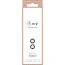 【代引不可】iPhone 16 iPhone 16Plus 2眼 &me カメラレンズガラスフィルム ラインストーン シルバー カメラレンズ保護 保護フィルム ...