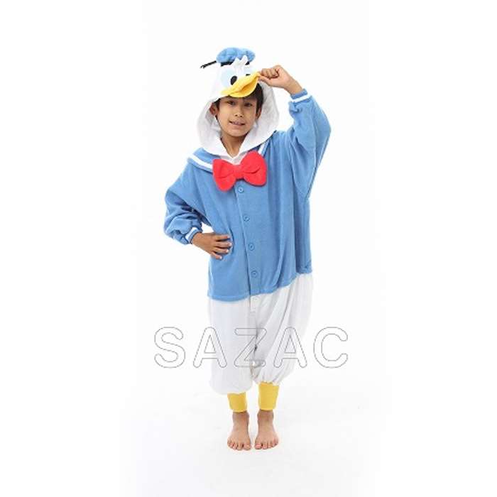 ドナルド子供 着ぐるみ 110サイズ 子供サイズ キッズ きぐるみ キグルミ コスプレ キャラクター サザッ..