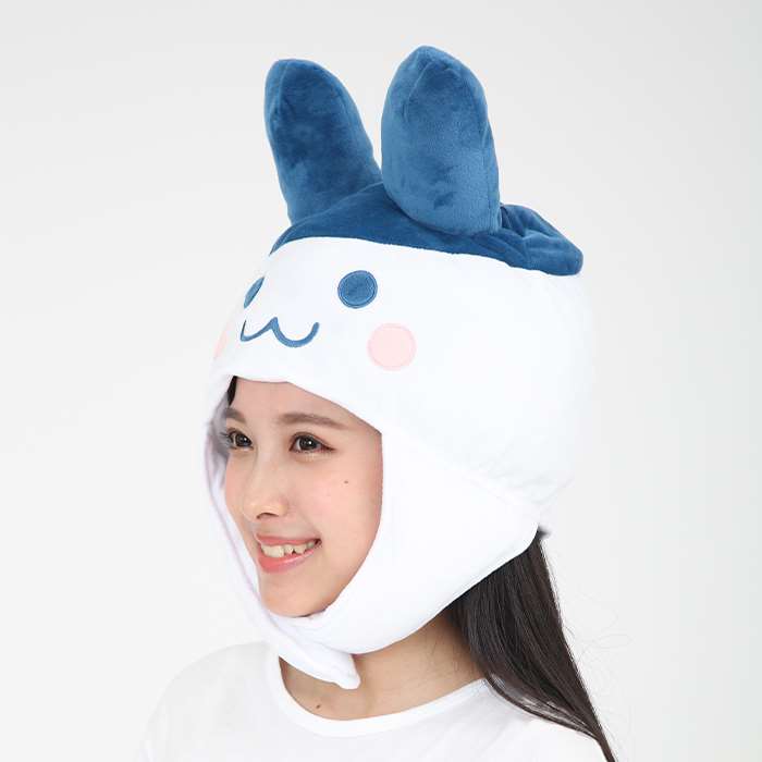 やるCANのみみっちDX帽子 着ぐるみ帽子 大人用 かぶりもの きぐるみキャップ 着ぐるみ帽子 コスプレ キャップ 帽子 サザック BAN-242｜アングル2