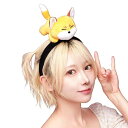 つれてってあにまるず したたかきつね アニマルカチューシャ マスコット付カチューシャ クリアストーン 4560320910930