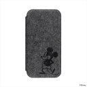 iPhone 16 Pro 対応 ガラスフリップケース ミッキーマウス...(2)
