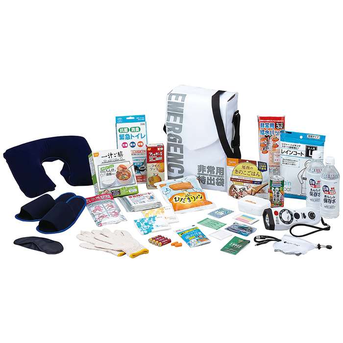 【沖縄・離島配送不可】災害時のしっかり1日分備蓄セット 防災グッズ 大容量 持ち出し 緊急 災害時 非常時 スターリング 5200