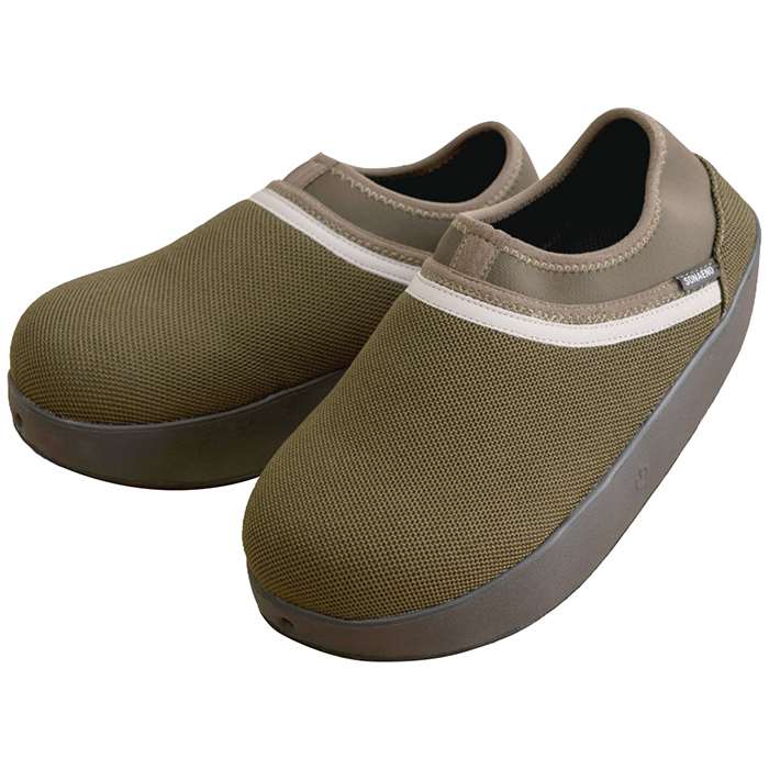 【沖縄・離島配送不可】SONAENO 防災ライトルームシューズ グリーンM 防災グッズ 緊急 災害時 非常時 ドリーム 0070-4136-01