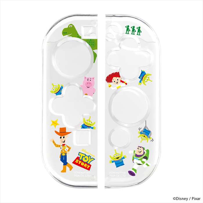 ゲーム用コントローラー ソフトカバー トイ・ストーリー クリアタイプ PGA PG-DJC05TOY